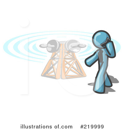 Royalty-Free (RF) Tower Clipart Illustration by Leo Blanchette - Stock Sample #219999