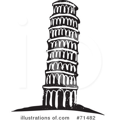 Leaning Tower Of Pisa Clipart #71482 by xunantunich