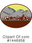 Towing Clipart #1446958 by patrimonio