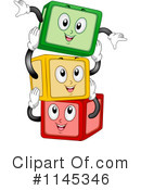 Toy Blocks Clipart #1145346 by BNP Design Studio