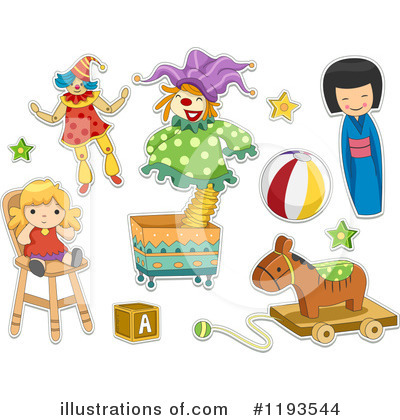 Royalty-Free (RF) Toy Clipart Illustration by BNP Design Studio - Stock Sample #1193544