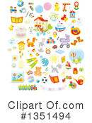 Toy Clipart #1351494 by Alex Bannykh