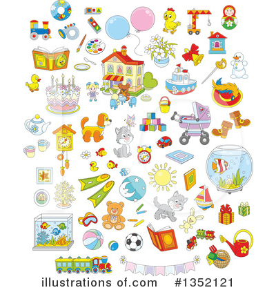 Rubber Ducky Clipart #1352121 by Alex Bannykh
