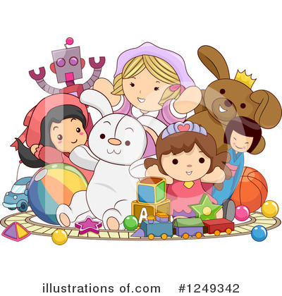 Royalty-Free (RF) Toys Clipart Illustration by BNP Design Studio - Stock Sample #1249342