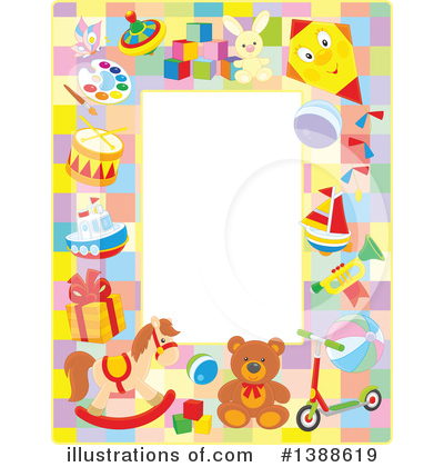 Royalty-Free (RF) Toys Clipart Illustration by Alex Bannykh - Stock Sample #1388619