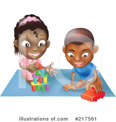 Toy Blocks Clipart #217561 by AtStockIllustration