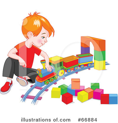Royalty-Free (RF) Toys Clipart Illustration by Pushkin - Stock Sample #66884