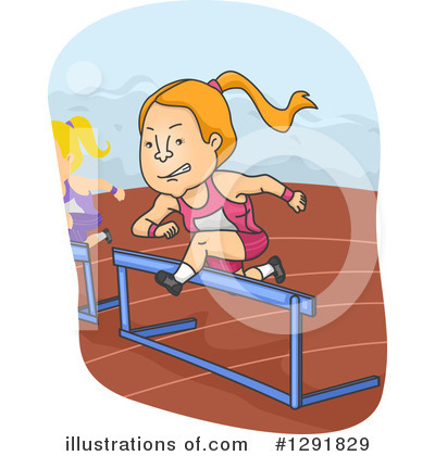 Royalty-Free (RF) Track And Field Clipart Illustration by BNP Design Studio - Stock Sample #1291829