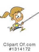 Track And Field Clipart #1314172 by toonaday