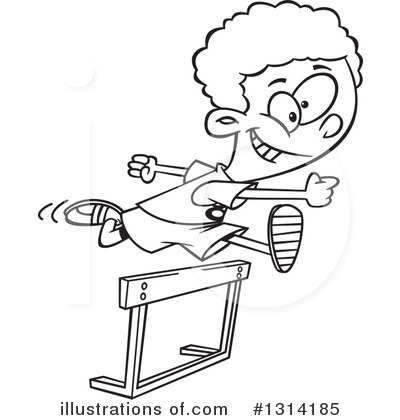 Hurdle Clipart #1314185 by toonaday