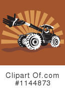 Tractor Clipart #1144873 by patrimonio