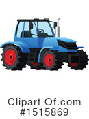 Tractor Clipart #1515869 by Vector Tradition SM