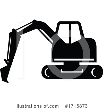Royalty-Free (RF) Tractor Clipart Illustration by patrimonio - Stock Sample #1715873