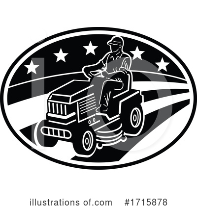 Mower Clipart #1715878 by patrimonio