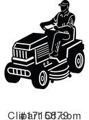 Tractor Clipart #1715879 by patrimonio