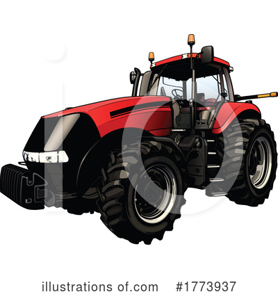 Tractor Clipart #1773937 by dero