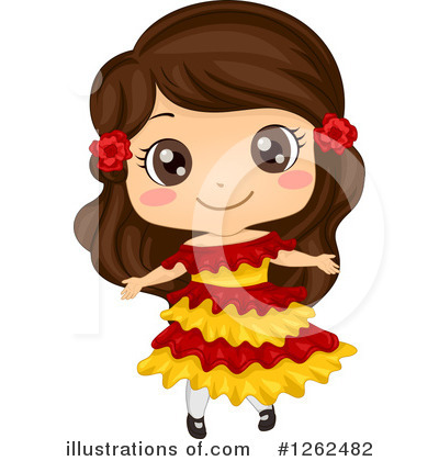 Royalty-Free (RF) Traditional Dress Clipart Illustration by BNP Design Studio - Stock Sample #1262482