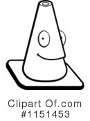 Traffic Cone Clipart #1151453 by Cory Thoman