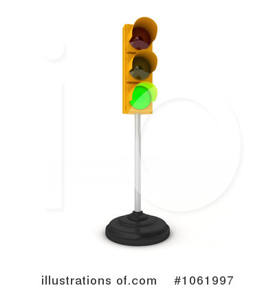 Royalty-Free (RF) Traffic Light Clipart Illustration by stockillustrations - Stock Sample #1061997