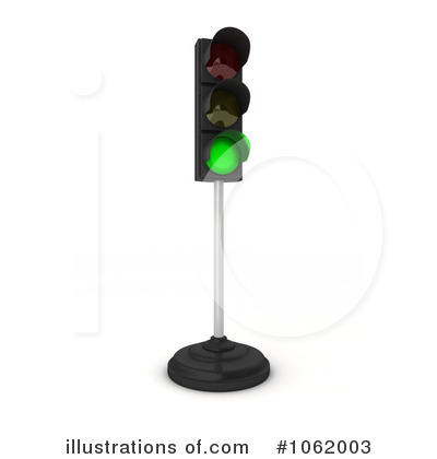 Stop Light Clipart #1062003 by stockillustrations