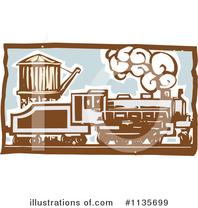Royalty-Free (RF) Train Clipart Illustration by xunantunich - Stock Sample #1135699
