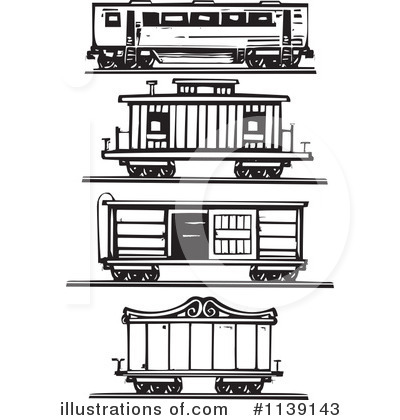 Royalty-Free (RF) Train Clipart Illustration by xunantunich - Stock Sample #1139143