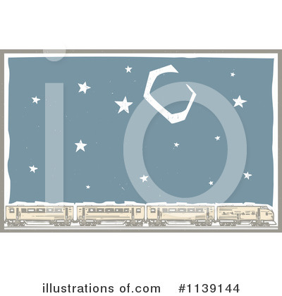 Royalty-Free (RF) Train Clipart Illustration by xunantunich - Stock Sample #1139144