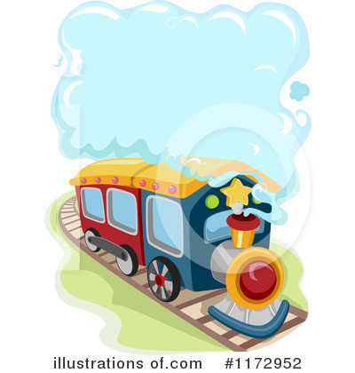 Royalty-Free (RF) Train Clipart Illustration by BNP Design Studio - Stock Sample #1172952