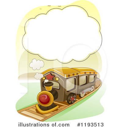 Royalty-Free (RF) Train Clipart Illustration by BNP Design Studio - Stock Sample #1193513