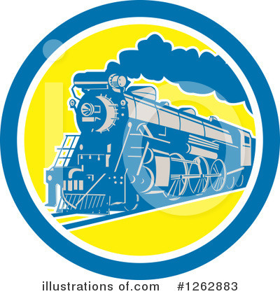 Train Clipart #1262883 by patrimonio