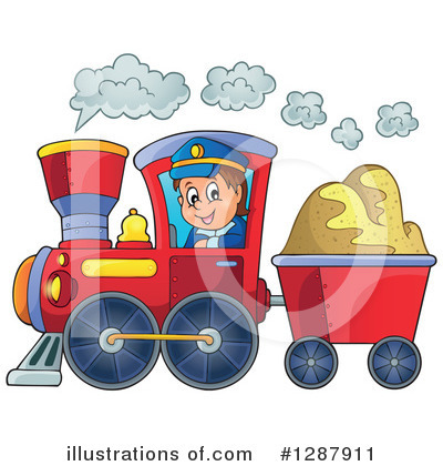 Train Engineer Clipart #1287911 by visekart