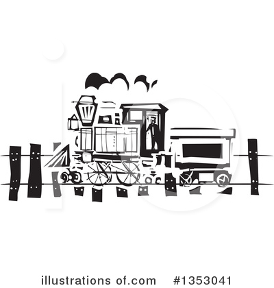 Royalty-Free (RF) Train Clipart Illustration by xunantunich - Stock Sample #1353041