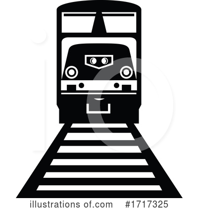 Royalty-Free (RF) Train Clipart Illustration by patrimonio - Stock Sample #1717325