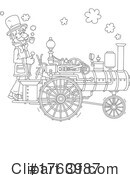 Train Clipart #1763987 by Alex Bannykh