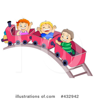 Roller Coaster Clipart #432942 by BNP Design Studio