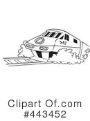 Train Clipart #443452 by toonaday