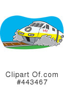 Train Clipart #443467 by toonaday