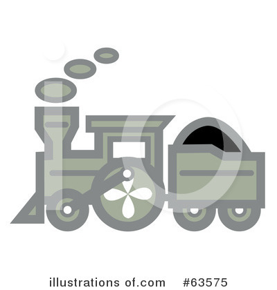 Royalty-Free (RF) Train Clipart Illustration by Andy Nortnik - Stock Sample #63575