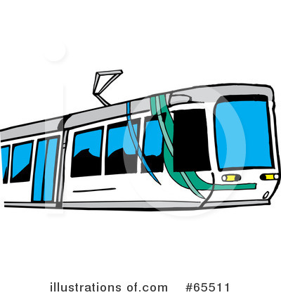 Royalty-Free (RF) Train Clipart Illustration by Dennis Holmes Designs - Stock Sample #65511