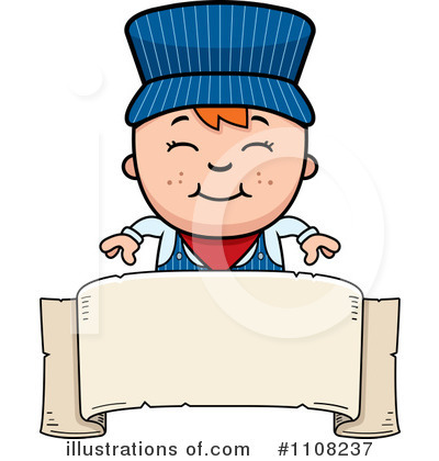 Train Engineer Clipart #1108237 by Cory Thoman