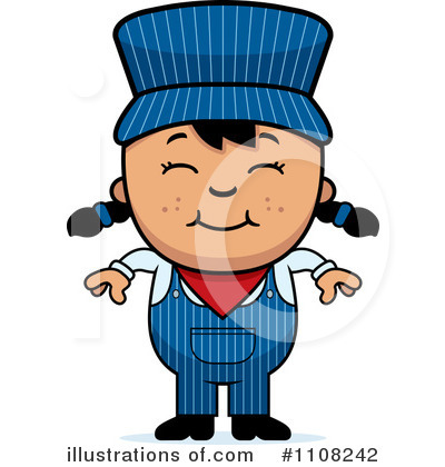 Train Engineer Clipart #1108242 by Cory Thoman