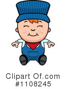 Train Engineer Clipart #1108245 by Cory Thoman
