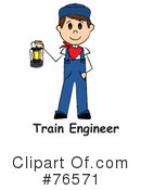 Train Engineer Clipart #76571 by Pams Clipart