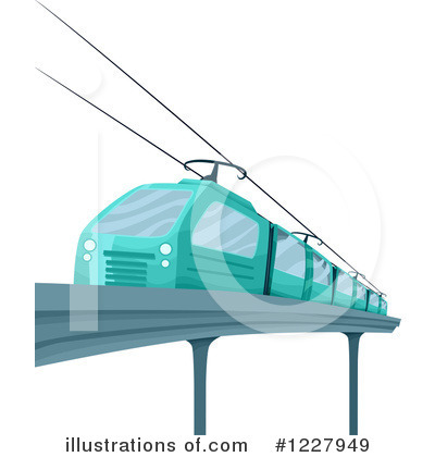 Royalty-Free (RF) Tram Clipart Illustration by BNP Design Studio - Stock Sample #1227949
