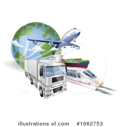 Transport Clipart #1062753 by AtStockIllustration