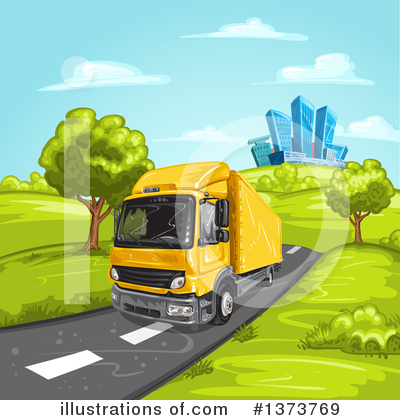 Big Rig Clipart #1373769 by merlinul