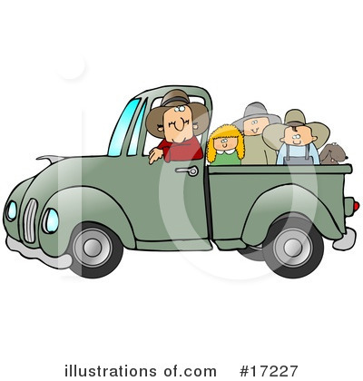 Pickup Truck Clipart #17227 by djart