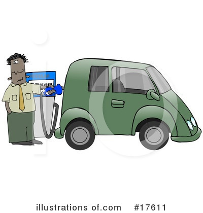 Gas Station Clipart #17611 by djart