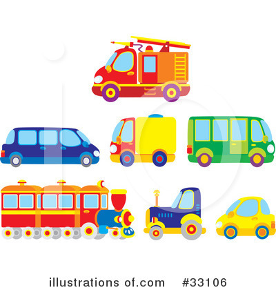 Moving Truck Clipart #33106 by Alex Bannykh