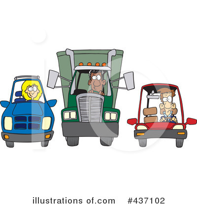 Royalty-Free (RF) Transportation Clipart Illustration by toonaday - Stock Sample #437102